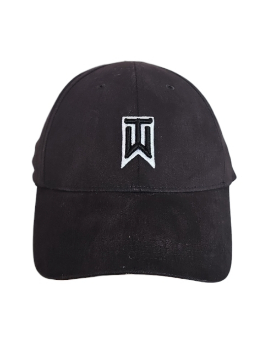Nike Tiger Woods TW Hat M/L Black Dri-FIT Golf Cap Stretch Fit Classic Outdoors